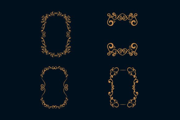 Download Vector Decorative Frame Template - Premium Resources