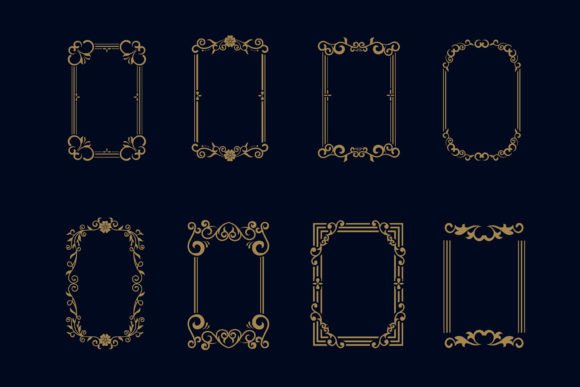 Download Vector Decorative Frame Design Template - Premium Resources