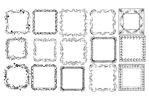 Download Elegant Decorative Frame Border Doodle - Decorative frame Collection