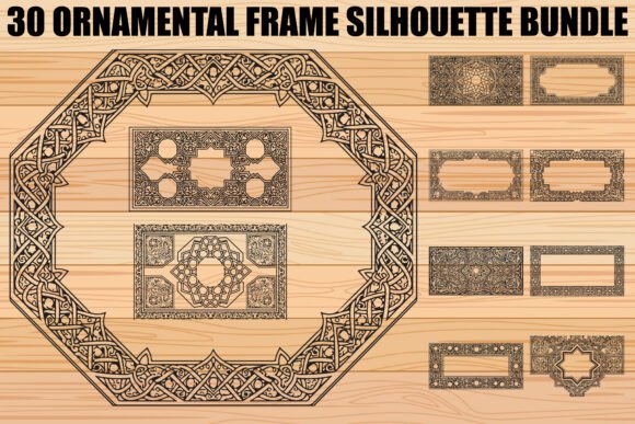 Download Ornamental Frame SVG Bundle - Ornamental frame Collection